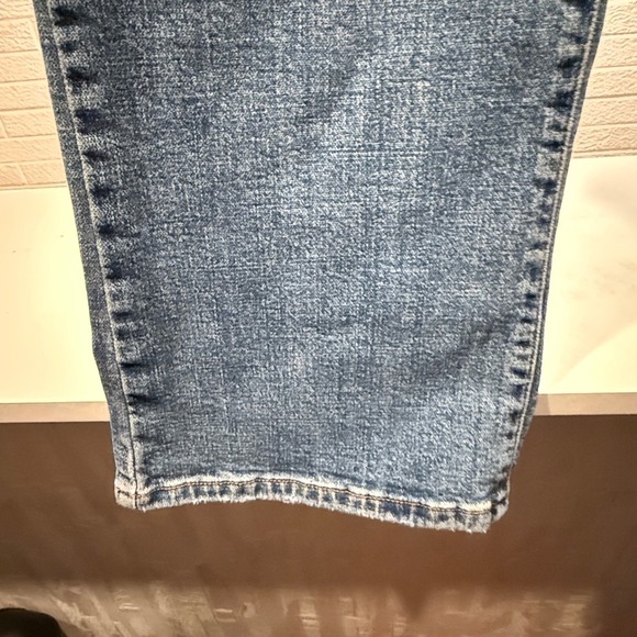 Levi 545 Strauss Co 14M Blue Denim Bootcut Jeans Women's Low Rise Stretch - Picture 2 of 5